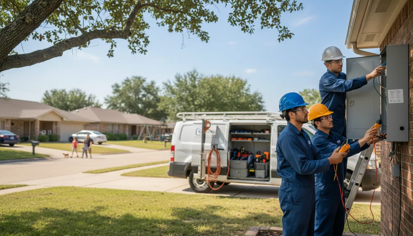 Certified electrician providing emergency electrical services in Gould City, MI